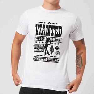 Toy Story Wanted Poster Men's T-Shirt - White