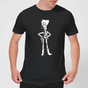 Toy Story Sheriff Woody T-shirt - Zwart