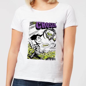 T-Shirt Femme Couverture de Comic Toy Story - Blanc