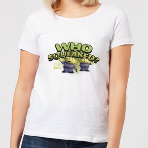 Toy Story Who Squeaked Dames T-shirt - Wit