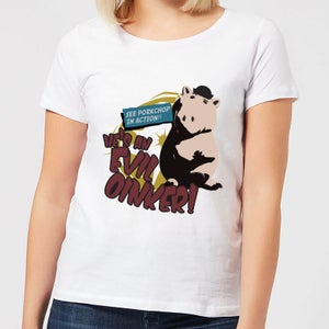Toy Story Evil Oinker Dames T-shirt - Wit