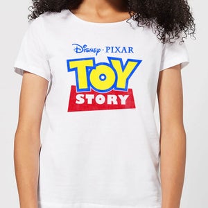 Toy Story Logo Damen T-Shirt - Weiß