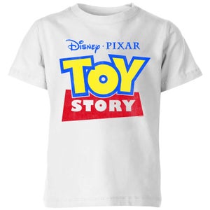 Toy Story Logo Kinder T-Shirt - Weiß