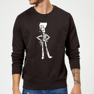 Sweat Homme Sheriff Woody Toy Story - Noir