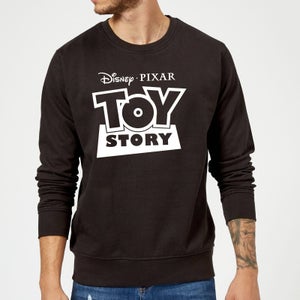 Toy Story Logo Outline Sweatshirt - Black