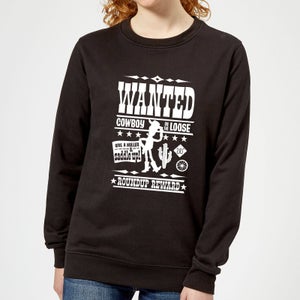 Toy Story Wanted Poster Damen Pullover - Schwarz