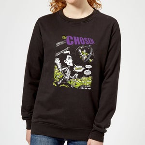 Toy Story Comic Cover Damen Pullover - Schwarz