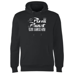 Toy Story Pizza Planet Logo Hoodie - Black