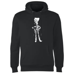 Sweat à Capuche Homme Sheriff Woody Toy Story - Noir