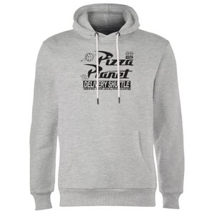 Toy Story Pizza Planet Logo Hoodie - Grey