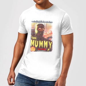 T-Shirt Hammer Horror The Mummy - Bianco - Uomo