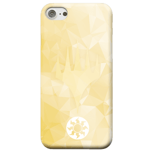 Magic The Gathering White Mana Phone Case for iPhone and Android