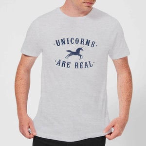 Florent Bodart Unicorns Are Real Men's T-Shirt - Grey