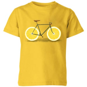 Florent Bodart Citrus Lemon Kids' T-Shirt - Yellow