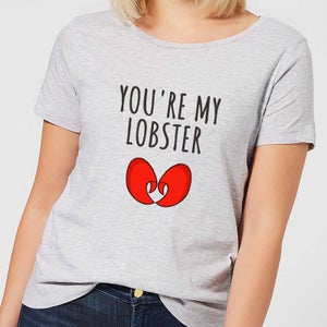 Be My Pretty You're My Lobster Women's T-Shirt - Grey
