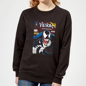 Sweat Femme Venom Protecteur Léthal Marvel - Noir