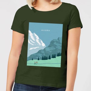 Algau Women's T-Shirt - Forest Green