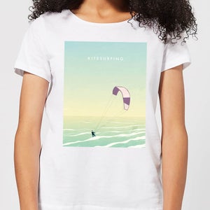 Kitesurfing Women's T-Shirt - White