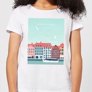 Copenhagen Women's T-Shirt - White
