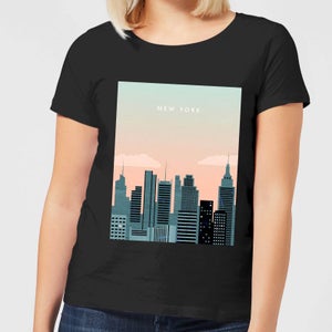 New York Women's T-Shirt - Black