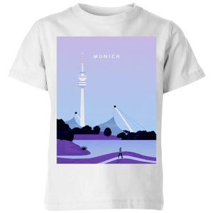 Munich Kids' T-Shirt - White