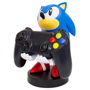 Classic Sonic the Hedgehog verzamelbare Cable Guy Controller en Smartphonehouder (20 cm)