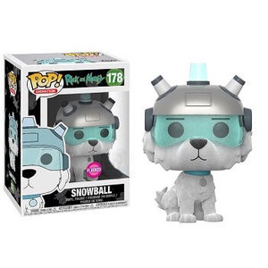 Figurine Pop Rick & Morty - Snowball Flocked EXC