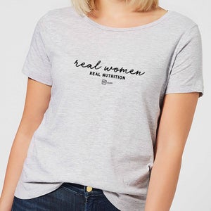 Real Women, Real Nutrition Women's T-Shirt - Grey