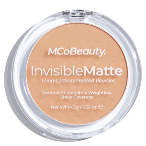 MCoBeauty Invisible Matte Pressed Powder - Nude Beige 14.5g