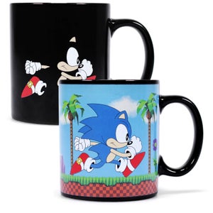 Sonic The Hedgehog Heat Changing Mug