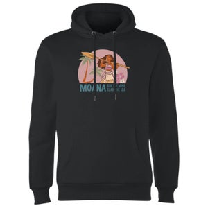 Moana Read The Sea Hoodie - Zwart