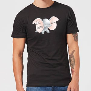 Camiseta Disney Dumbo Happy Day - Hombre - Negro