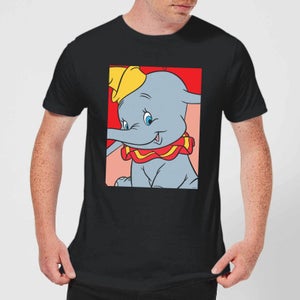 T-Shirt Homme Portrait Dumbo Disney - Noir