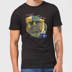 Dumbo Circus Herren T-Shirt - Schwarz