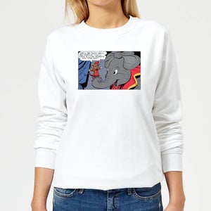Dumbo Rich and Famous Women's Sweatshirt - White