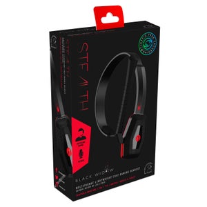 STEALTH XP-Blackwidow Lightweight Chat Gaming Headset