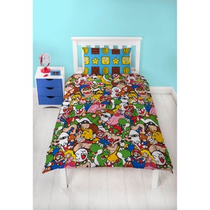 Mario Gang Duvet Set - Single