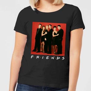 Friends Character Pose Damen T-Shirt - Schwarz