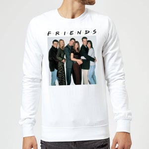 Friends Group Shot Sweatshirt - White