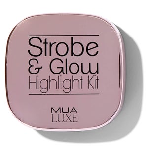 MUA Luxe Strobe & Glow Highlight Kit - Pink Lustre