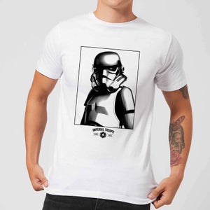 T-Shirt Star Wars Imperial Troops - Bianco - Uomo