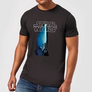 T-Shirt Star Wars Lightsaber - Nero - Uomo