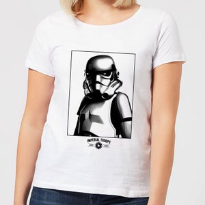 Camiseta Star Wars Tropas Imperiales - Mujer - Blanco