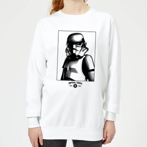 Star Wars Imperial Troops Women's Sweatshirt - White