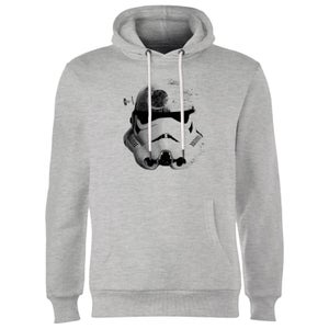 Star Wars Command Stromtrooper Death Star Hoodie - Grey