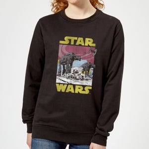 Star Wars ATAT Women's Sweatshirt - Black