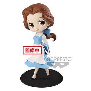Banpresto Q Posket Disney Beauty and the Beast Belle Country Style Figure 14cm (Pastel Colour Version)