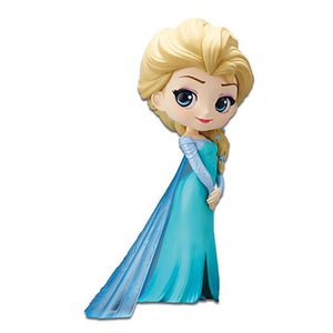 Banpresto Q Posket Disney Frozen Elsa Figure 14cm (Normal Colour Version)