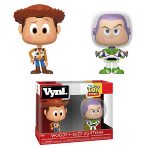 Woody e Buzz Lightyear LTF Figure Vynl.