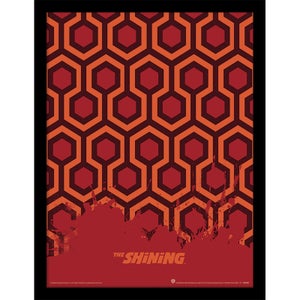 The Shining (Carpet) Framed 30 x 40cm Print